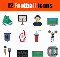 Image showing Football Icon Set