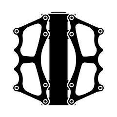 Image showing Bike Pedal Icon