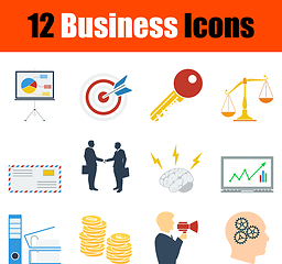 Image showing Business Icon Set