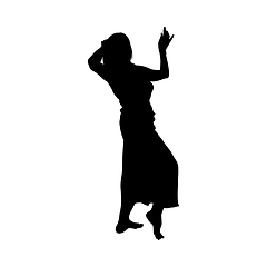 Image showing Dancer Silhouette