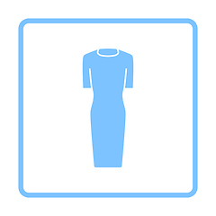 Image showing Business Woman Dress Icon