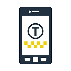 Image showing Taxi Service Mobile Application Icon