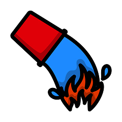 Image showing Fire Bucket Icon