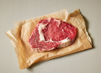 Image showing fresh raw steak