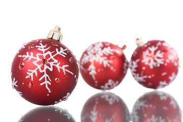 Image showing Christmas balls