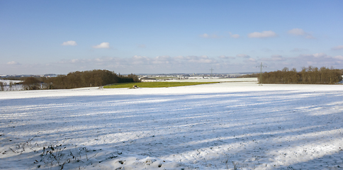 Image showing Hohenlohe at winter time