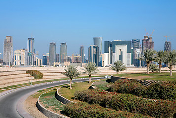 Image showing Doha skyline