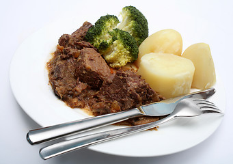 Image showing Beef stew horizontal