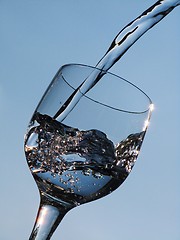 Image showing Water and glass