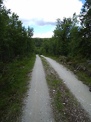 Image showing Road in the mountains