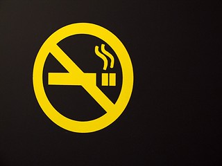 Image showing No smoking sign