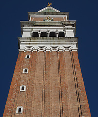 Image showing St Mark campanile in Venice