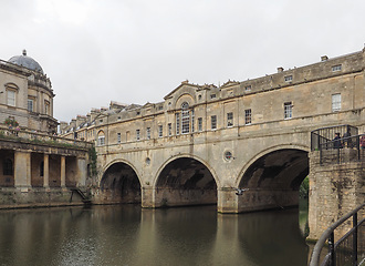 Image showing Pulteney Bridge in Bath