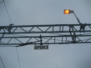 Image showing Detail from railway station, Norway