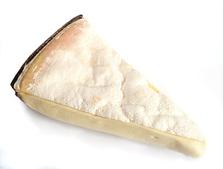 Image showing Vacherin mont d'or soft swiss cheese