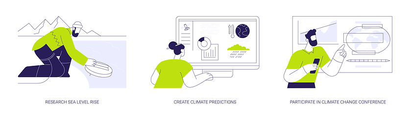 Image showing Earth and nature science abstract concept vector illustrations.