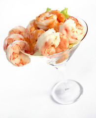 Image showing Prawn cocktail