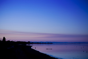 Image showing Beach Sunset