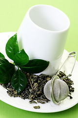 Image showing green tea