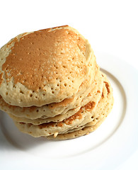 Image showing Scotch pancake pile