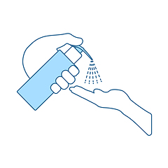 Image showing Dispenser Of Liquid Soap Icon