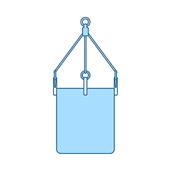 Image showing Alpinist Bucket Icon