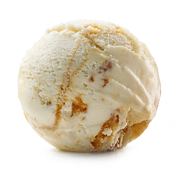 Image showing Maple and walnut ice cream ball