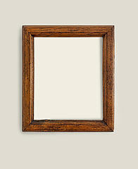 Image showing empty frame on wall