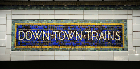 Image showing Downtown trains