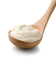 Image showing sour cream yogurt