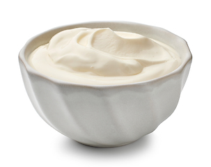 Image showing sour cream yogurt