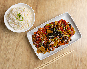 Image showing Tasty Asian dish