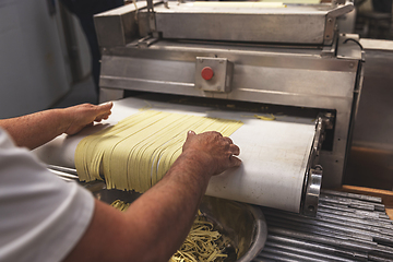 Image showing Fresh pasta production