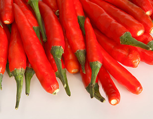 Image showing Red chillies