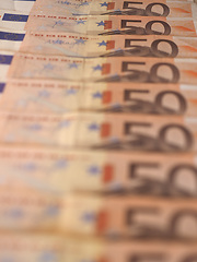 Image showing Euro (EUR) notes, European Union (EU)