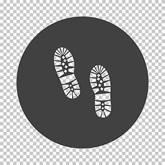 Image showing Boot Print Icon