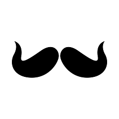 Image showing Poirot Mustache Icon