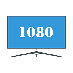 Image showing Wide Tv Icon