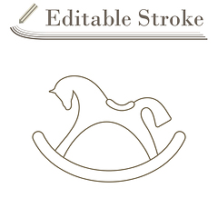 Image showing Rocking Horse Icon