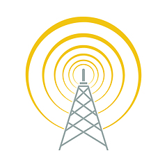 Image showing Radio Antenna Icon