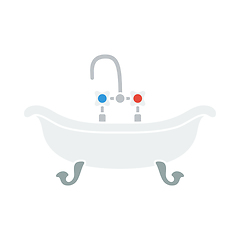 Image showing Bathtub Icon