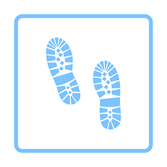 Image showing Boot Print Icon