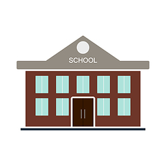 Image showing School Building Icon