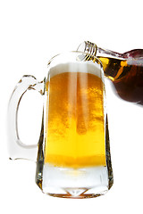 Image showing Pint pour