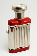 Image showing metal vintage pocket electric torch 
