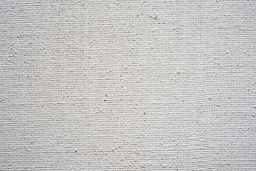 Image showing canvas primed with white with a texture