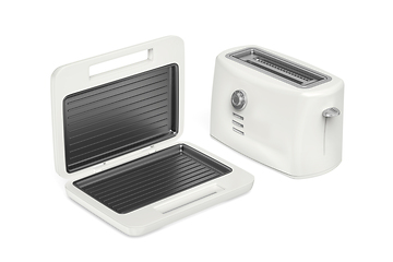 Image showing Electric toaster and sandwich maker