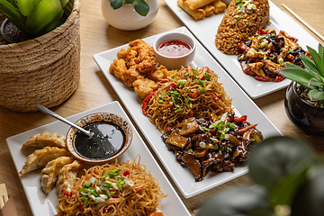 Image showing Asian fusion cuisine concept