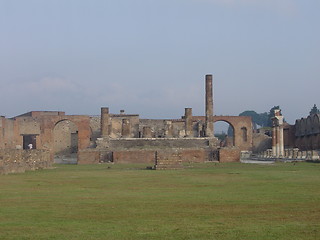 Image showing The Ruins Of City Called Pompeii