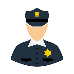 Image showing Policeman Icon
